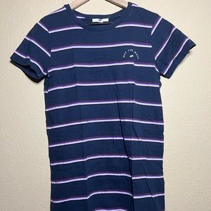 VANS STRIPE T-SHIRT DRESS